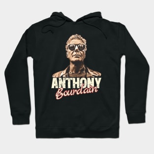 Anthony Bourdain Vintage Style Hoodie